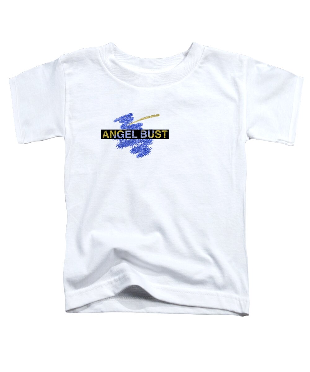 Ts005 Toddler T-Shirt featuring the digital art Angel Bust by Edmund Nagele FRPS