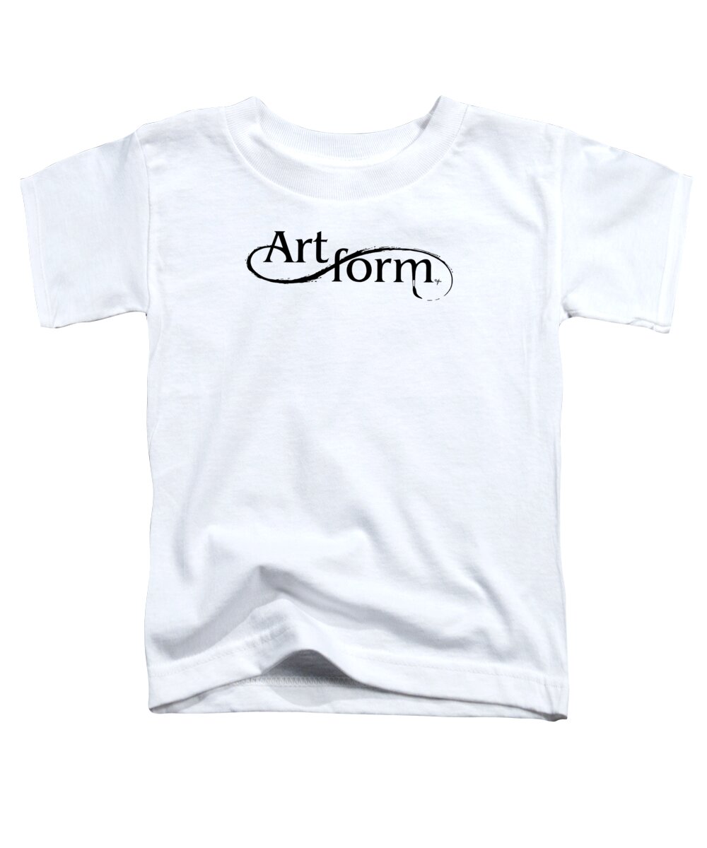 Artform Toddler T-Shirt featuring the drawing Artform by Arthur Fix