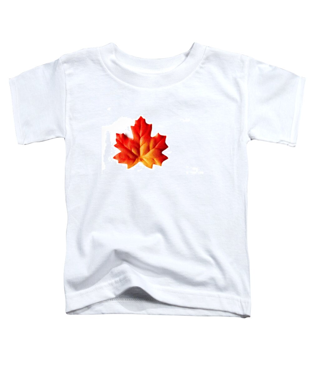 Nature Toddler T-Shirt featuring the photograph Autumn Leaf by Henrik Lehnerer
