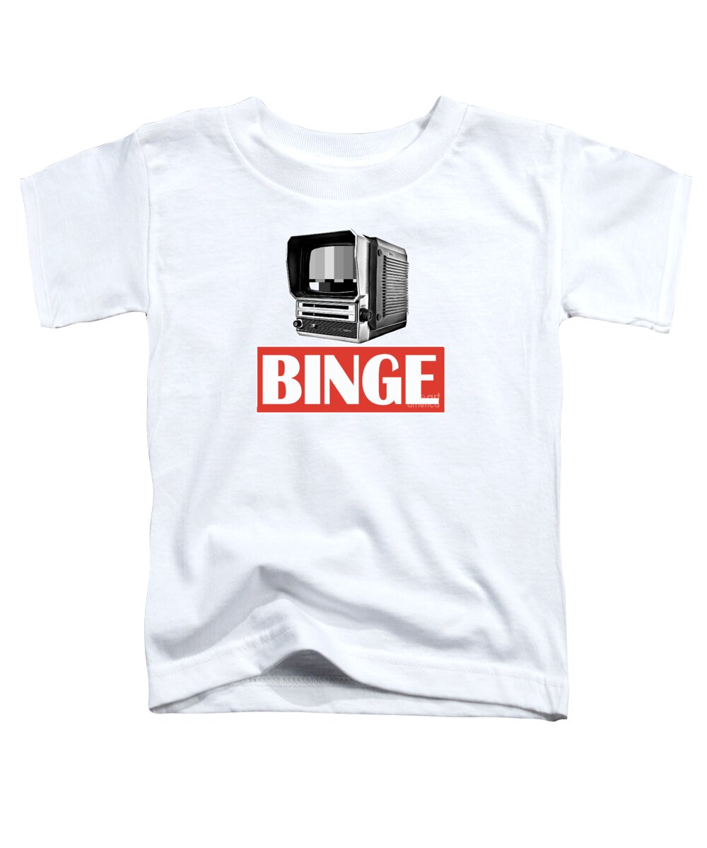 Binge Toddler T-Shirt featuring the photograph Binge by Edward Fielding