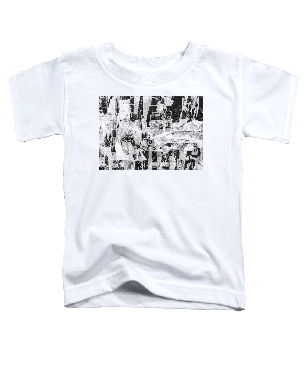 Collage Toddler T-Shirt featuring the mixed media Brilliant by Roseanne Jones