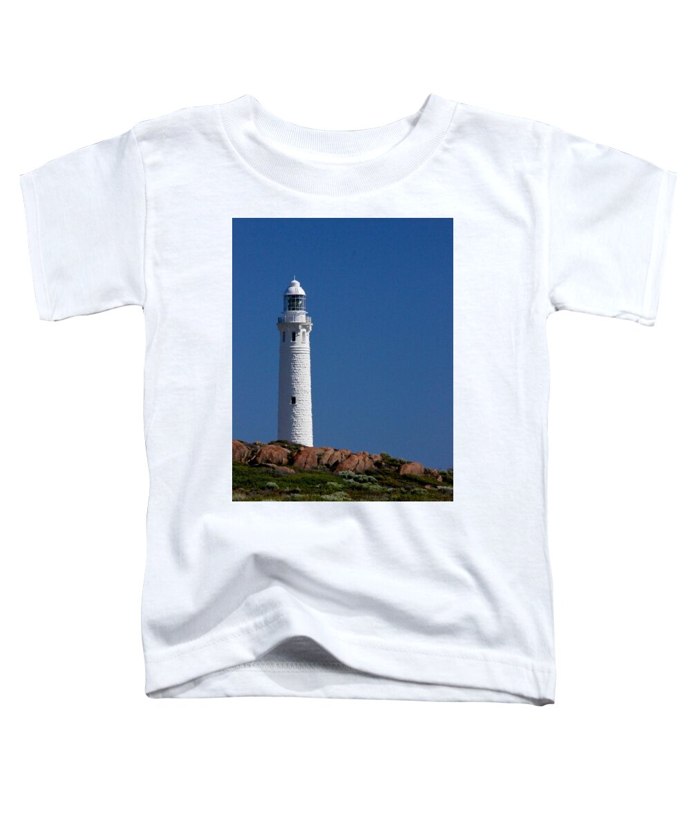 Margaret Toddler T-Shirt featuring the photograph Cape Leeuwin Light House by Sarah Lilja