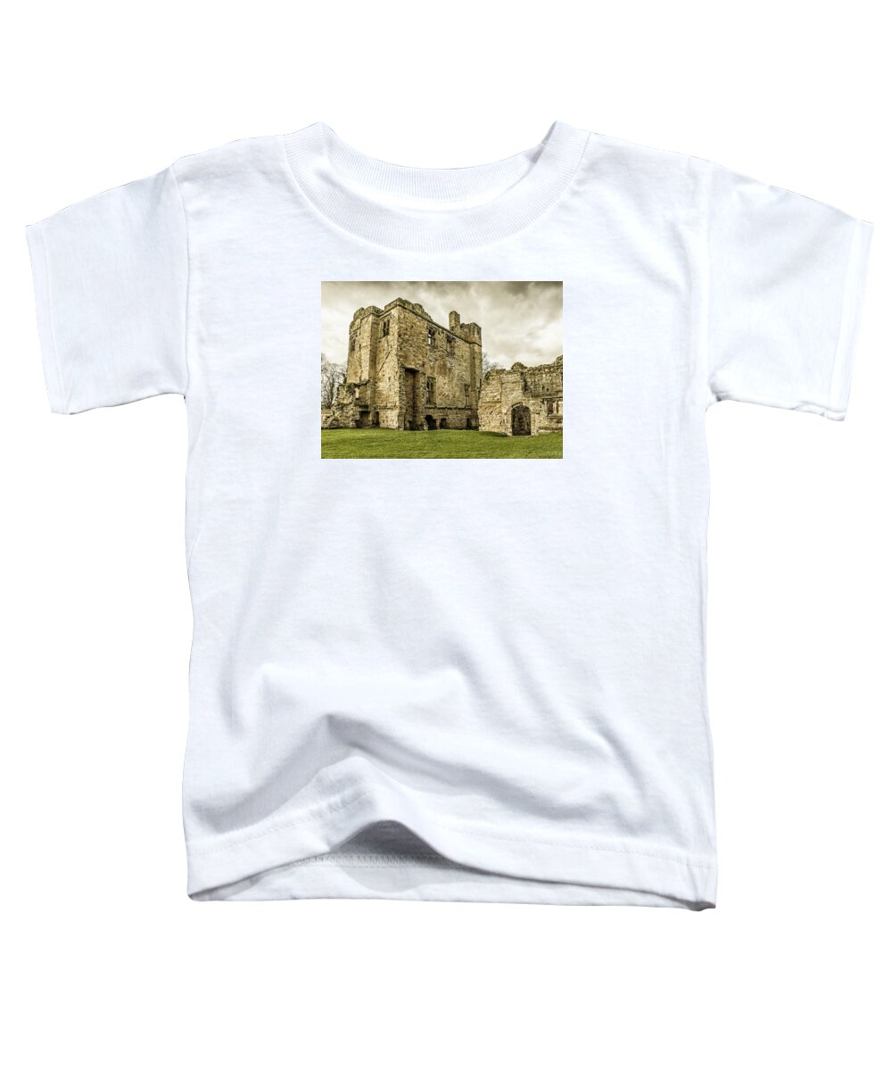 Landscape Toddler T-Shirt featuring the photograph Castle of Ashby by Nick Bywater