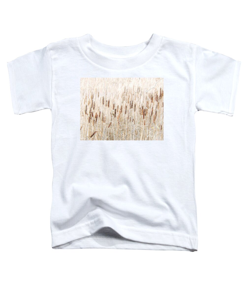 Marcia Lee Jones Toddler T-Shirt featuring the photograph Cat O' Nine Tails by Marcia Lee Jones