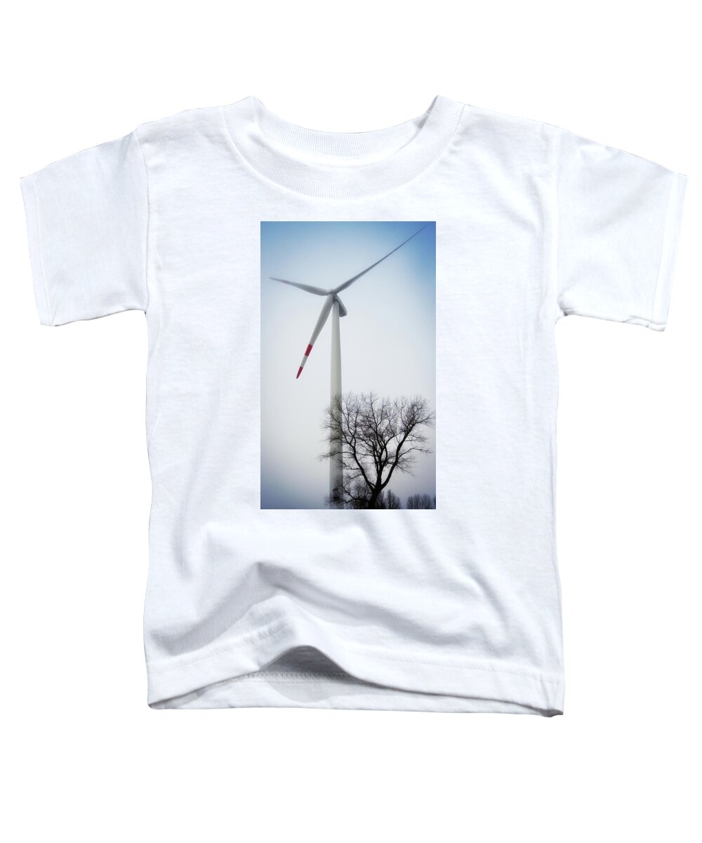 Windmill Toddler T-Shirt featuring the photograph Catching the Wind by Tatiana Travelways