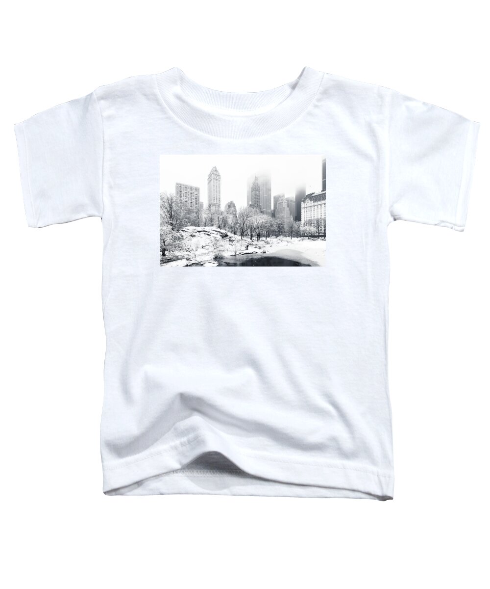 America Toddler T-Shirt featuring the photograph Central Park by Mihai Andritoiu