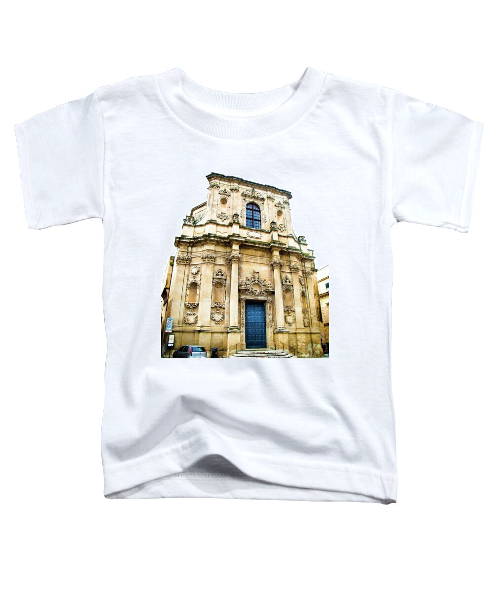 Architecture Toddler T-Shirt featuring the photograph Church of St Chiari by Steven Myers