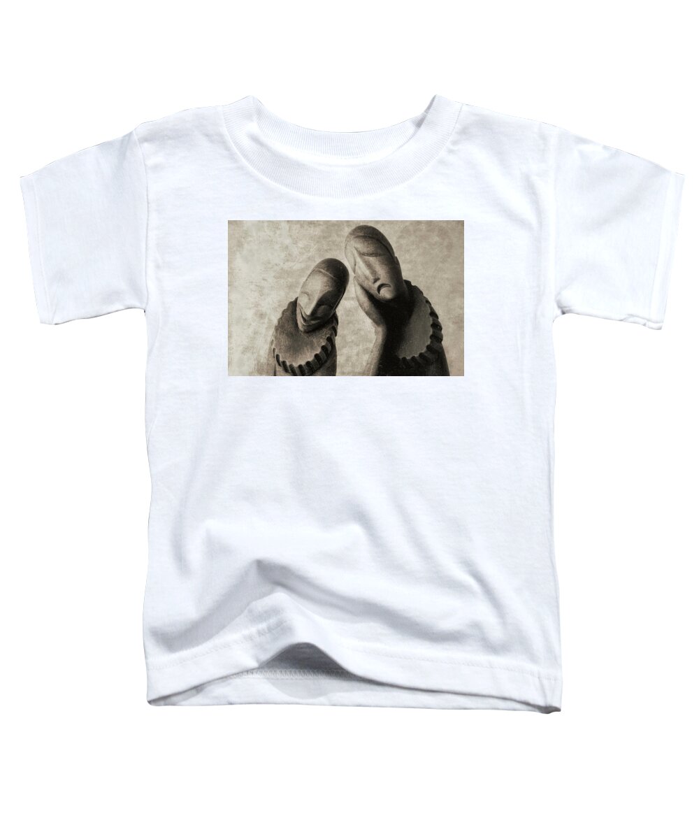  Toddler T-Shirt featuring the photograph Comedy and Tragedy by David Smith