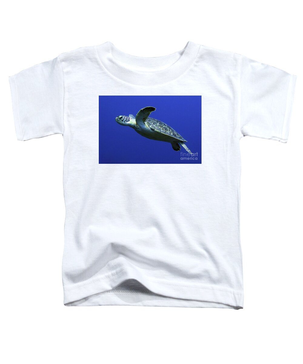 Underwater Toddler T-Shirt featuring the photograph Coming Up For Air by Daryl Duda