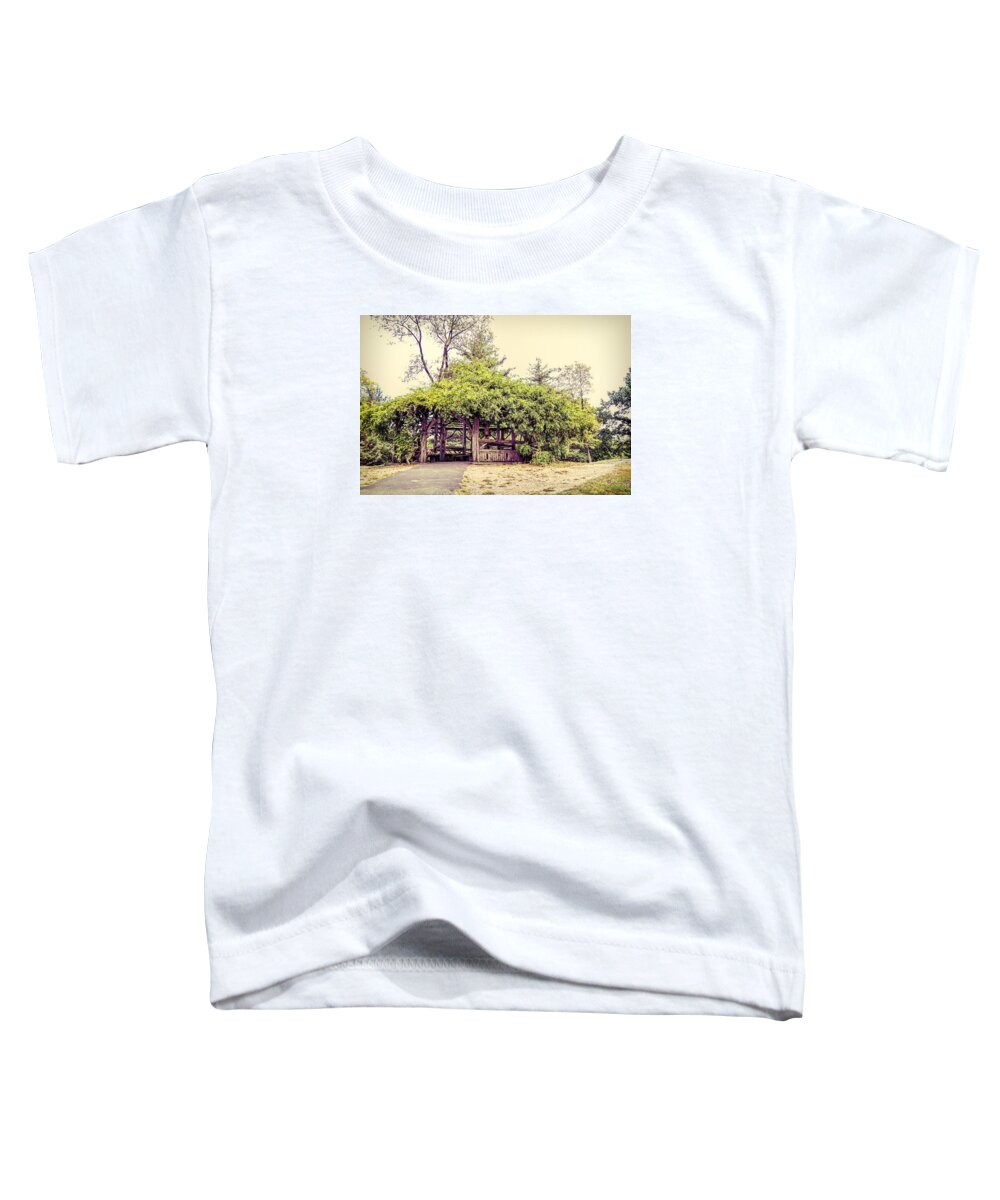Wright Toddler T-Shirt featuring the photograph Cop Cot - Central Park by Paulette B Wright