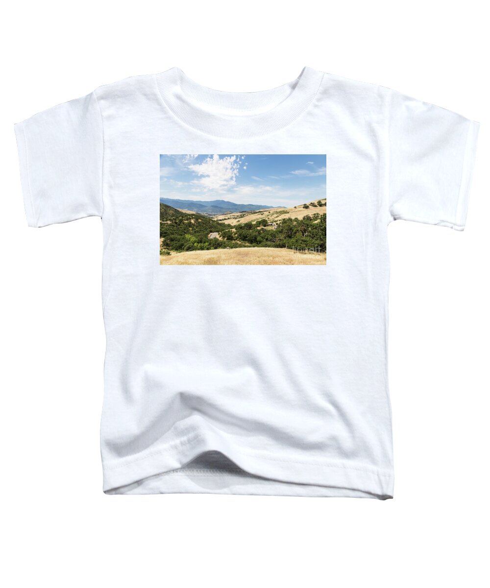 America Toddler T-Shirt featuring the photograph Countryside around Ashland in Oregon, USA by Didier Marti