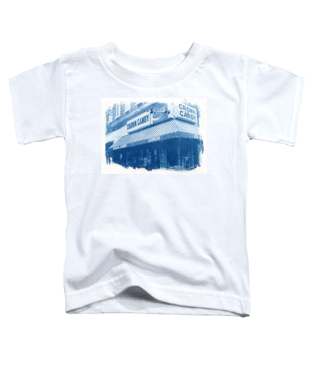 Crown Candy Toddler T-Shirt featuring the photograph Crown Candy by Jane Linders