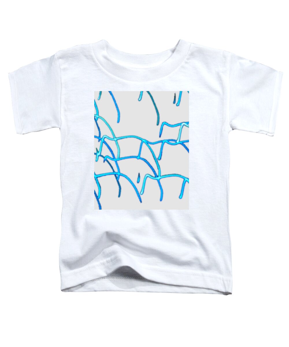 Background Toddler T-Shirt featuring the digital art Dance of Light by Vincent Green