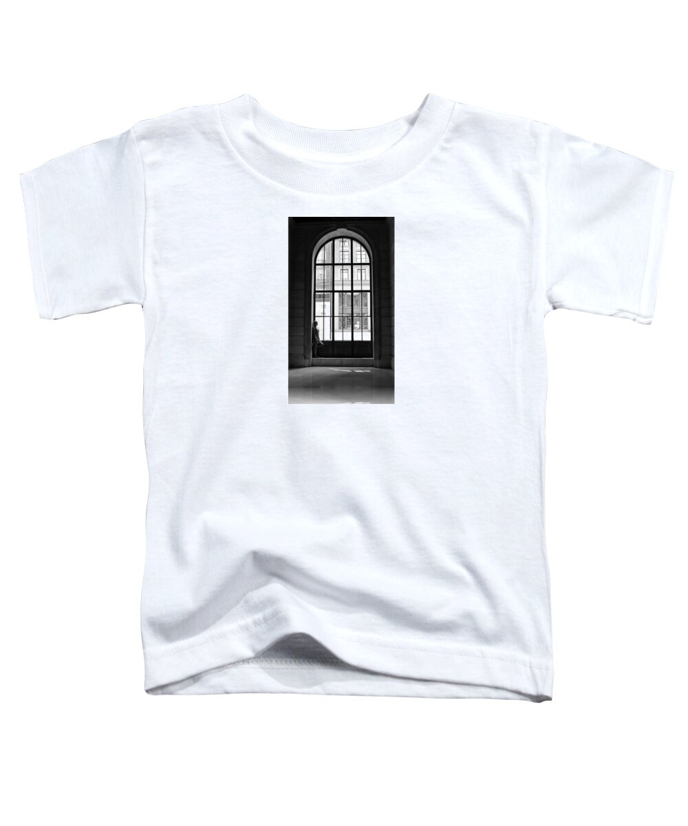 Window Toddler T-Shirt featuring the photograph Deep in Thought by Carolyn Mickulas
