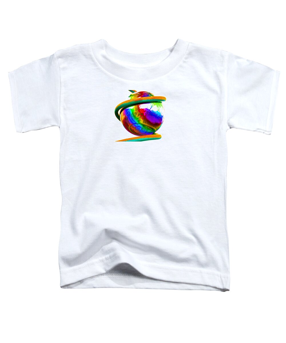 Distillation Of A Rainbow Toddler T-Shirt featuring the photograph Distillation Of A Rainbow by James Stoshak