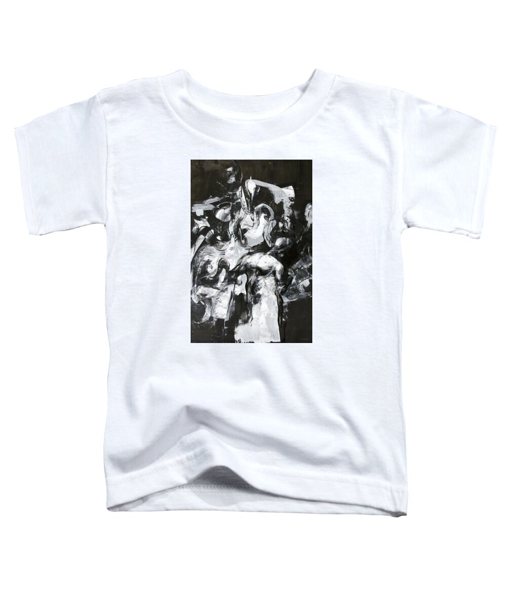 Easily Toddler T-Shirt featuring the painting Easily Digestible by Jeff Klena