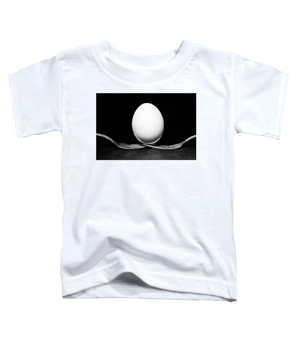 Egg Toddler T-Shirt featuring the photograph Egg Still Life by Marisa Geraghty Photography