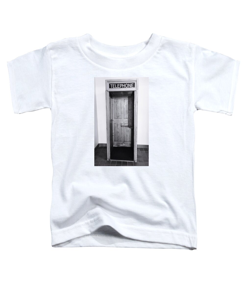 Phone Toddler T-Shirt featuring the photograph Empty Calling by Brad Hodges
