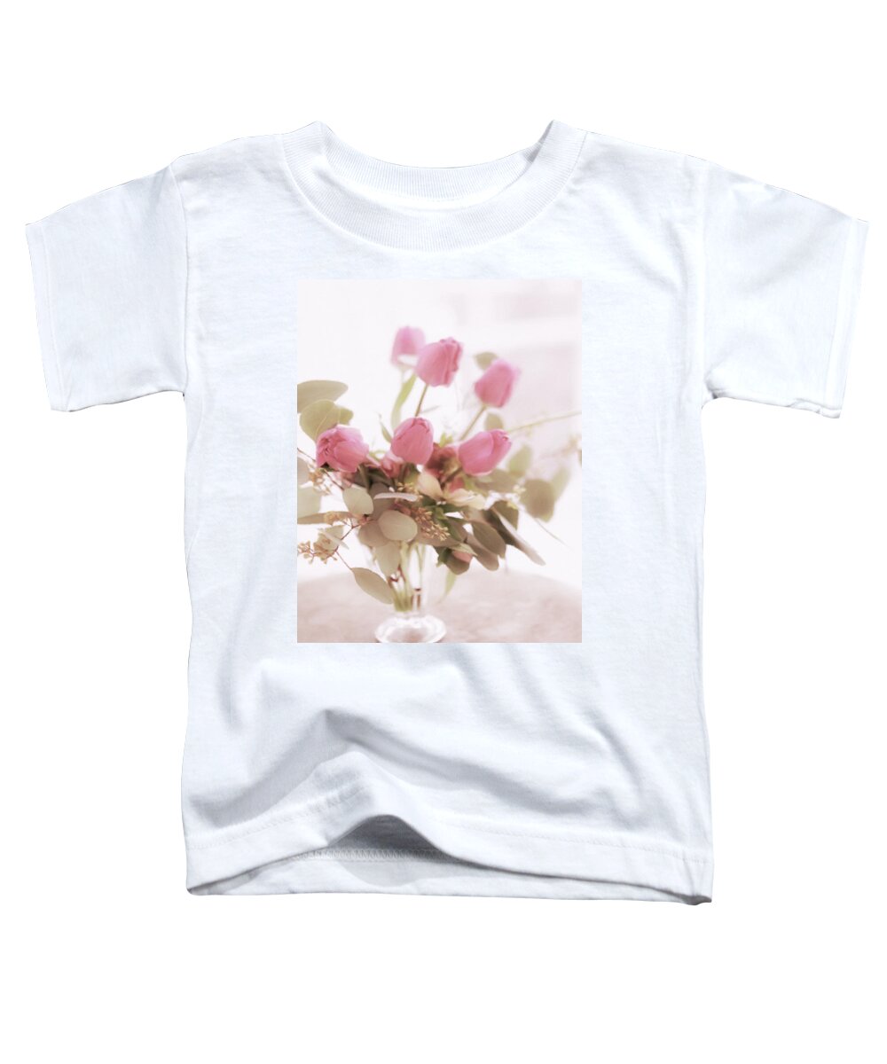 Fading Warmth Toddler T-Shirt featuring the pastel Fading Warmth by Georgiana Romanovna