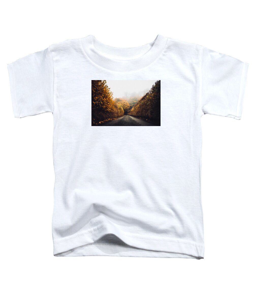 Stone Toddler T-Shirt featuring the photograph Falls Path by Britten Adams