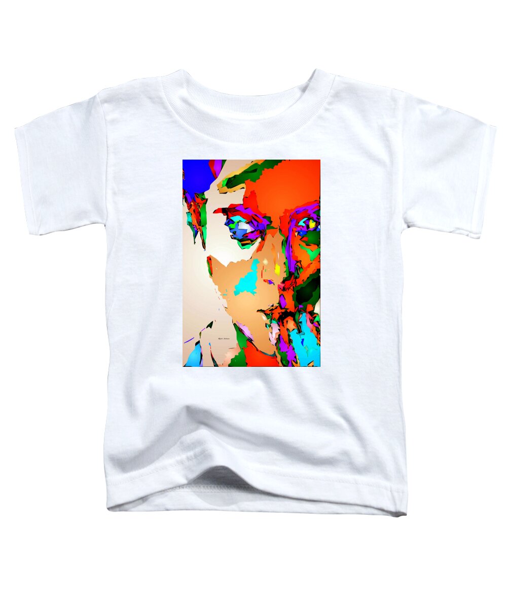 Female Toddler T-Shirt featuring the digital art Female Tribute III by Rafael Salazar