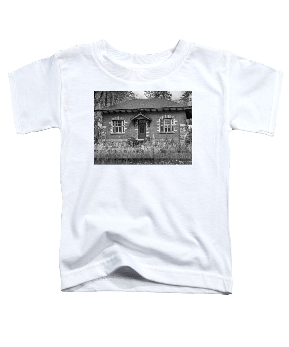 5dii Toddler T-Shirt featuring the photograph Field Telegraph Station by Mark Mille