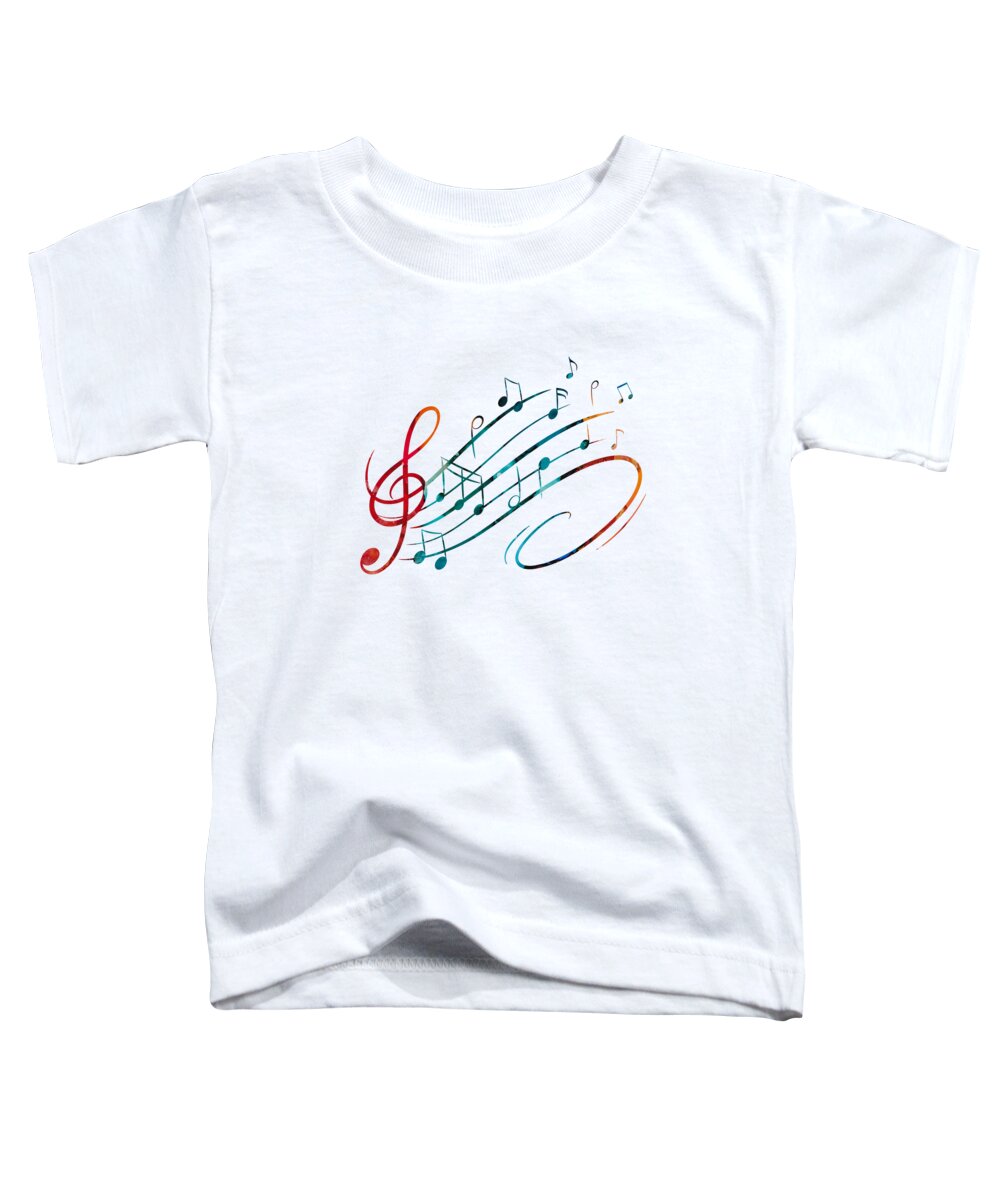 Alcohol Inks Toddler T-Shirt featuring the painting Fluid Depths Alcohol Ink Abstract by Nikki Marie Smith