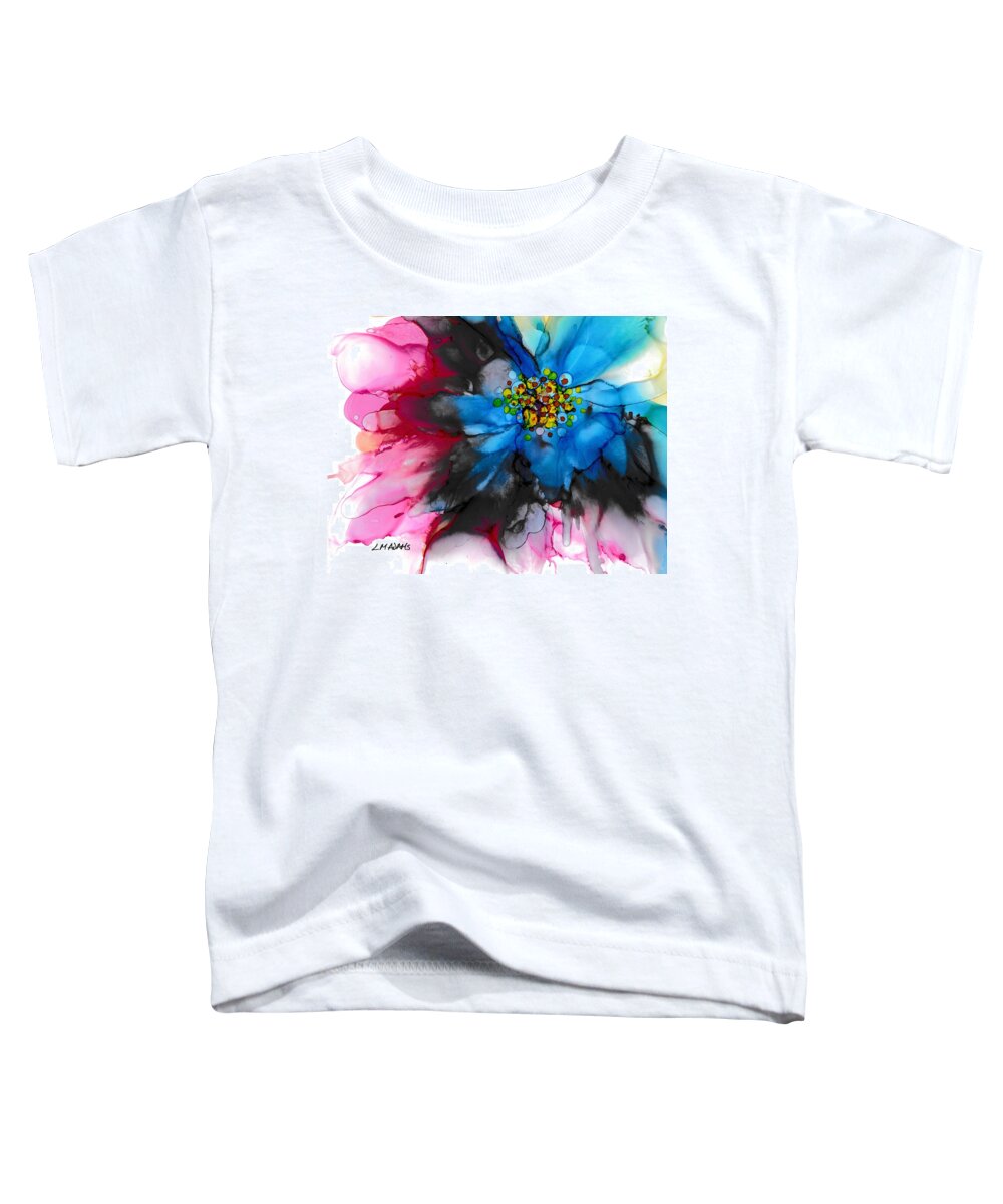 Painting Toddler T-Shirt featuring the painting For Sharon by Louise Adams