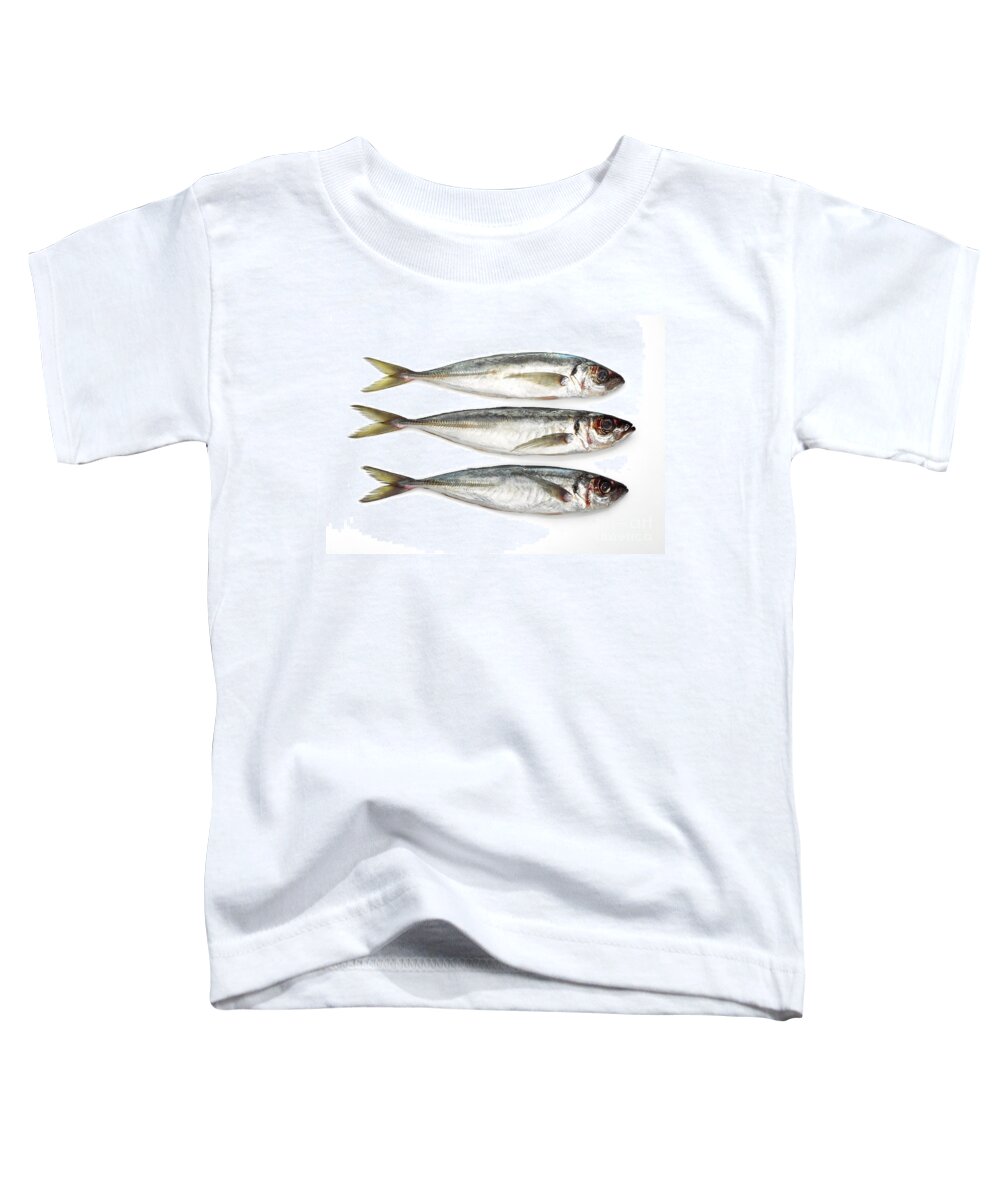 Animal Toddler T-Shirt featuring the photograph Fresh Horse Mackerel by Gerard Lacz