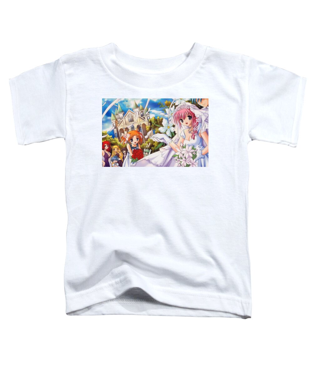 Galaxy Angel Toddler T-Shirt featuring the digital art Galaxy Angel by Maye Loeser