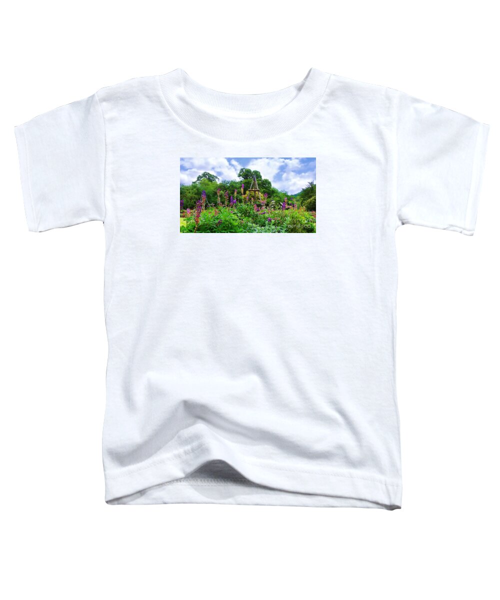 Garden Toddler T-Shirt featuring the photograph Garden at Inverary by Judi Bagwell