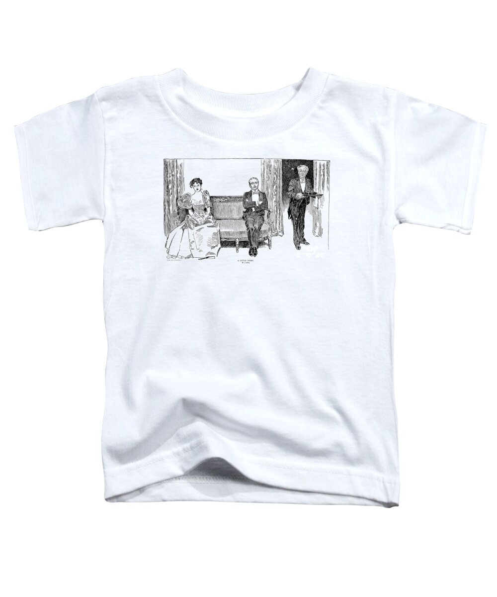 1895 Toddler T-Shirt featuring the photograph Gibson: A Little Story by Granger