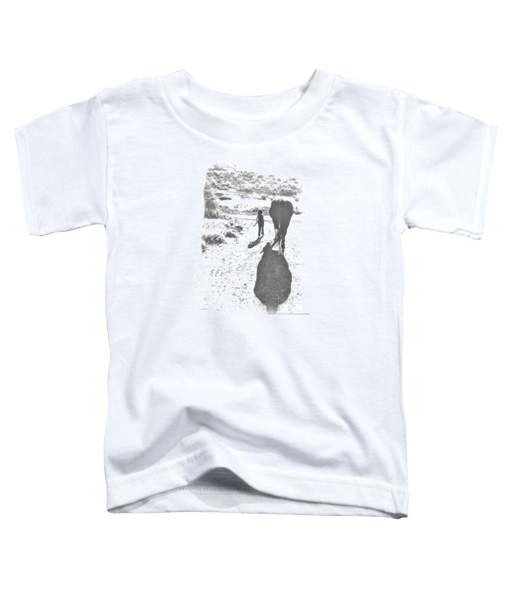 Child Toddler T-Shirt featuring the photograph Going Home by Cindy Schneider