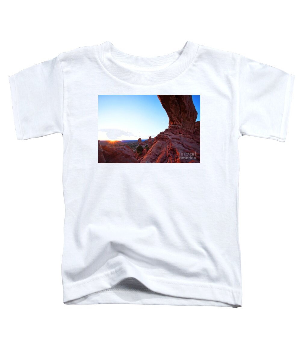 Landscape Toddler T-Shirt featuring the photograph Good Morning Starshine by Jim Garrison