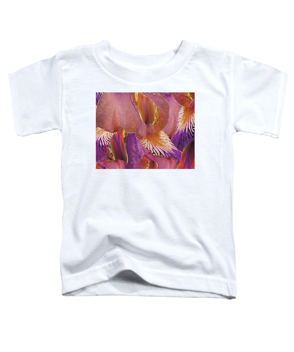 Flower Toddler T-Shirt featuring the digital art Gossameera 8 by Lynda Lehmann