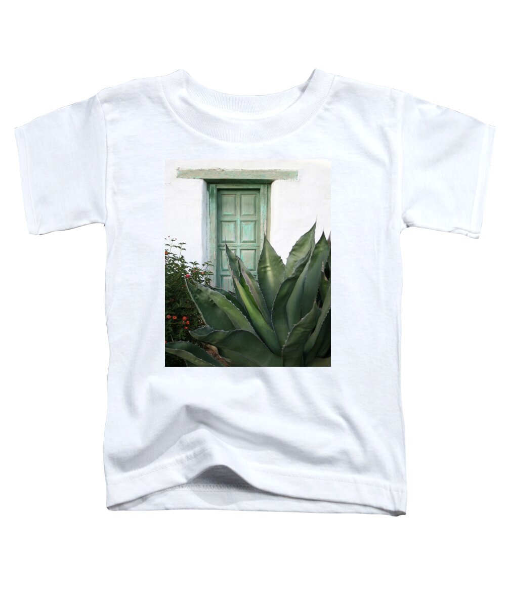 Door Toddler T-Shirt featuring the photograph Green Door by Ryan Workman Photography