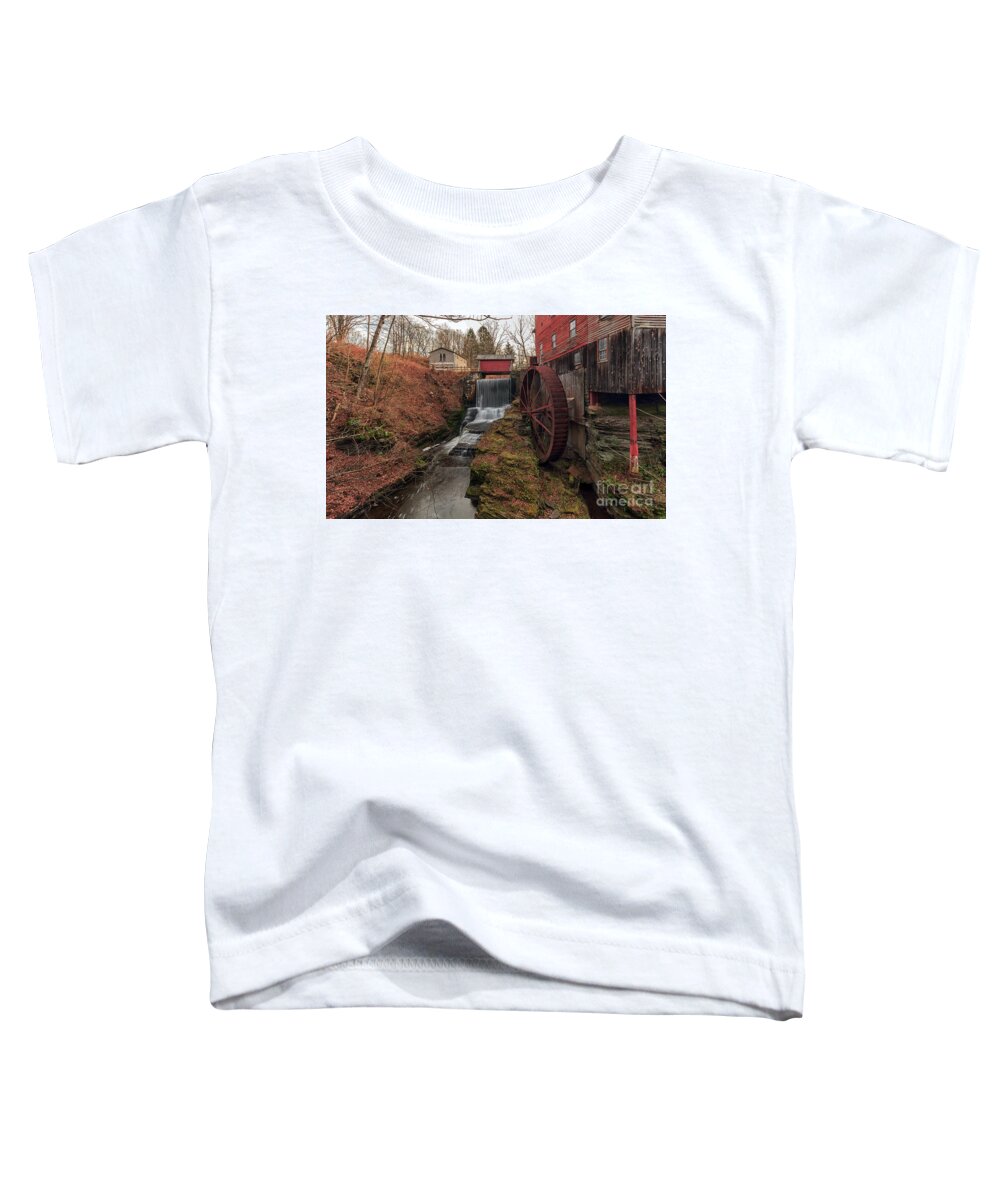 Grist Mill Toddler T-Shirt featuring the photograph Grist Mill II by Rod Best
