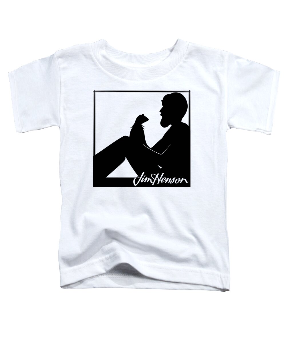 Jim Henson Toddler T-Shirt featuring the digital art Henson's Moment by Jennifer Westlake