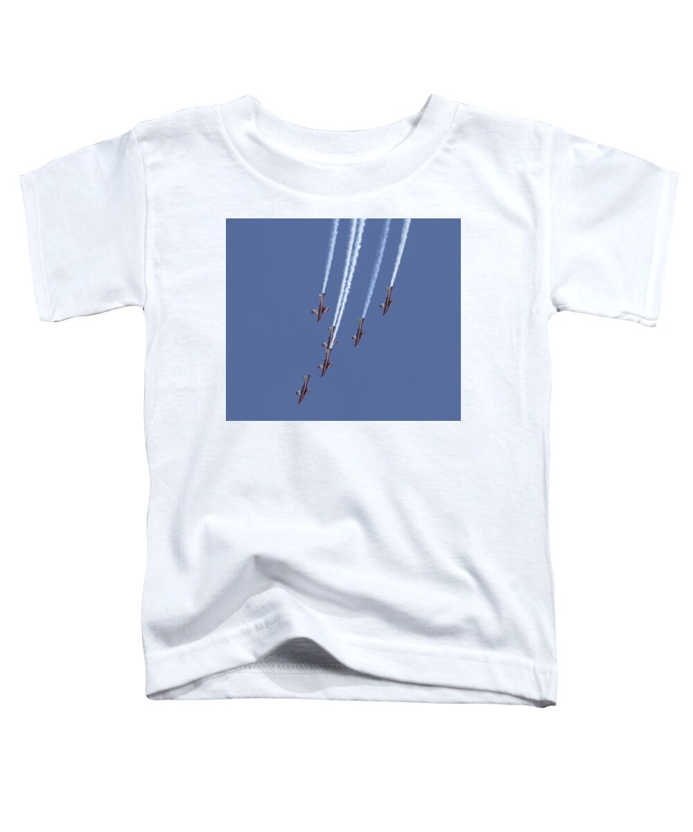 Airshow Toddler T-Shirt featuring the photograph High Speed by Masami Iida