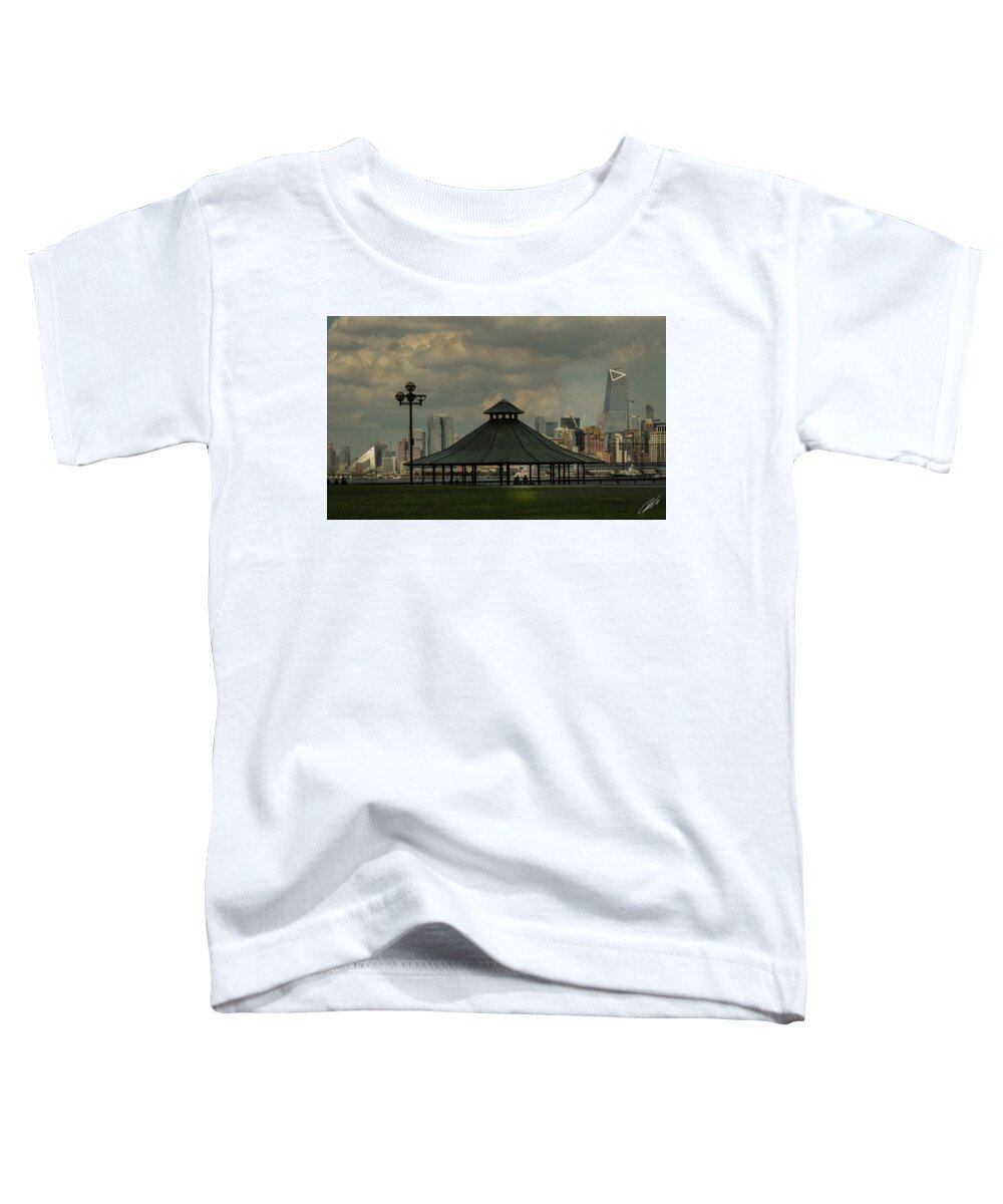Midtown Manhattan Toddler T-Shirt featuring the photograph Away from it All by Leon deVose