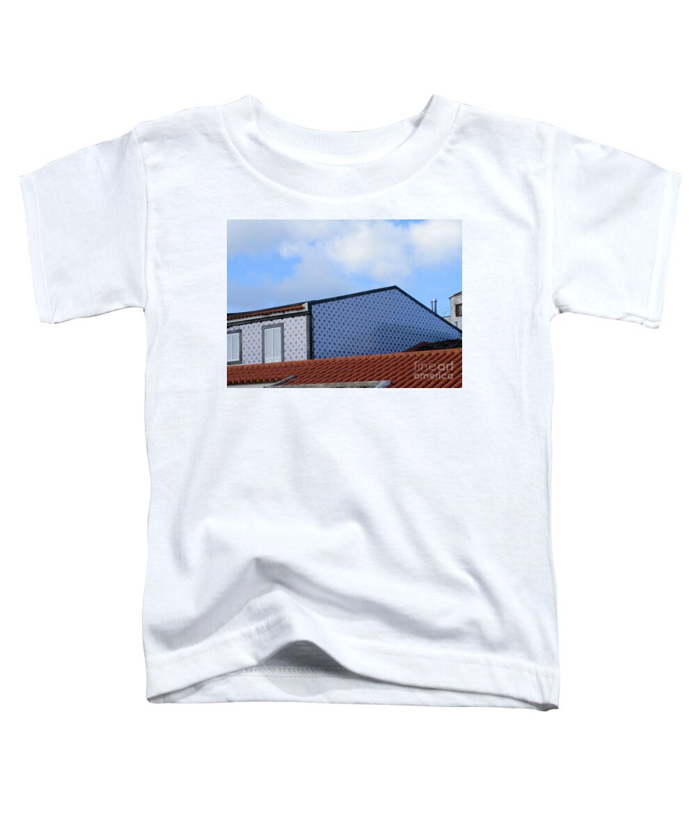 House Of Tile Toddler T-Shirt featuring the photograph House Of Tile by Randall Weidner