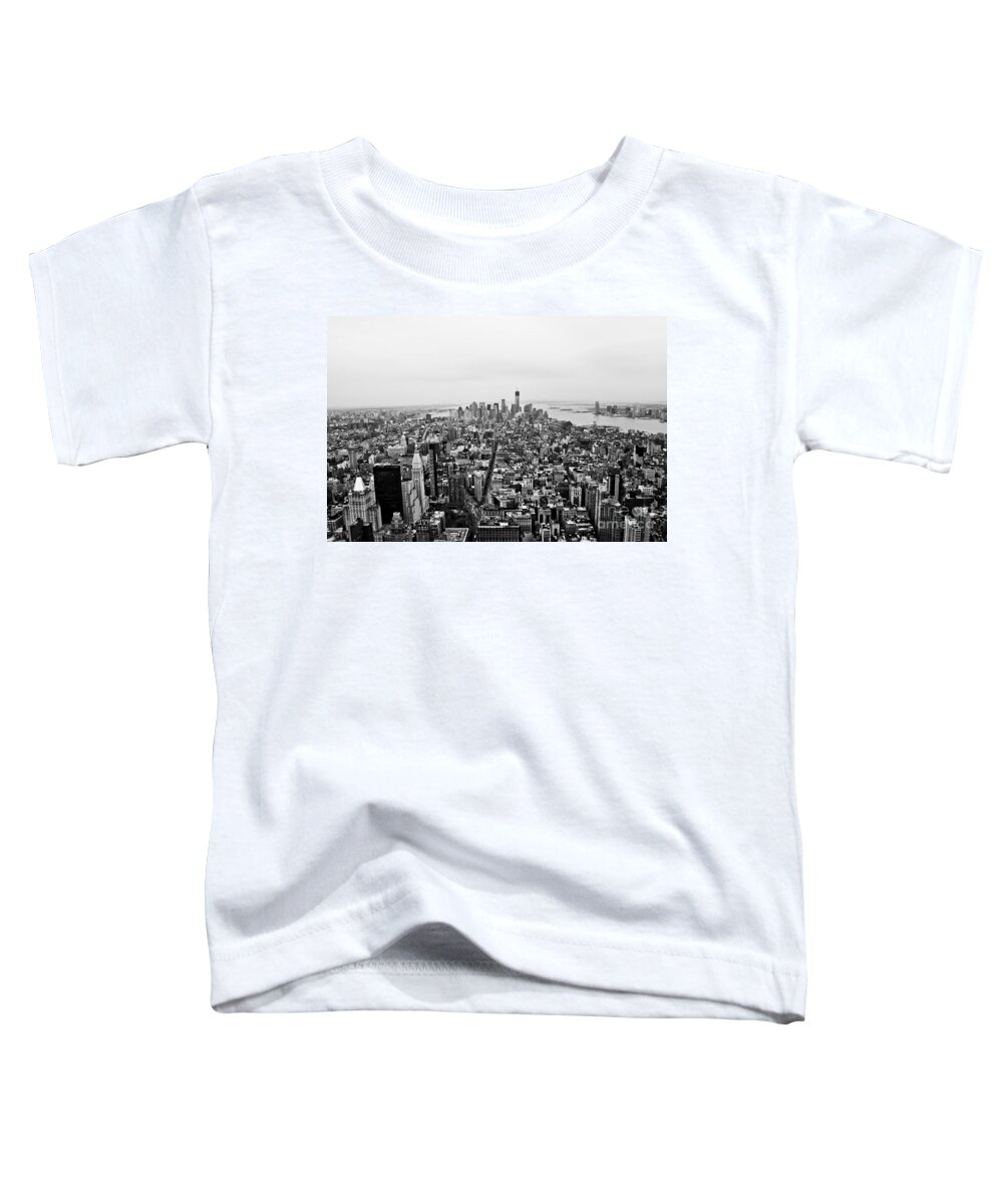 Urban Landscape Toddler T-Shirt featuring the photograph Human Ant Hill by Elena Perelman