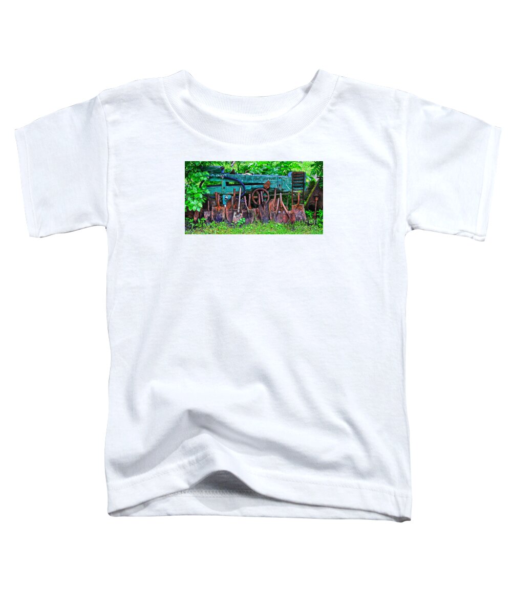 Diane Berry Toddler T-Shirt featuring the photograph If you rest you rust by Diane E Berry