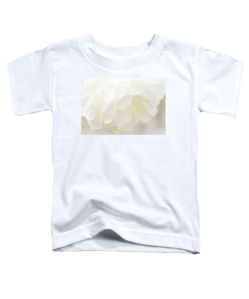 White Toddler T-Shirt featuring the photograph Innocent by Holly Ross