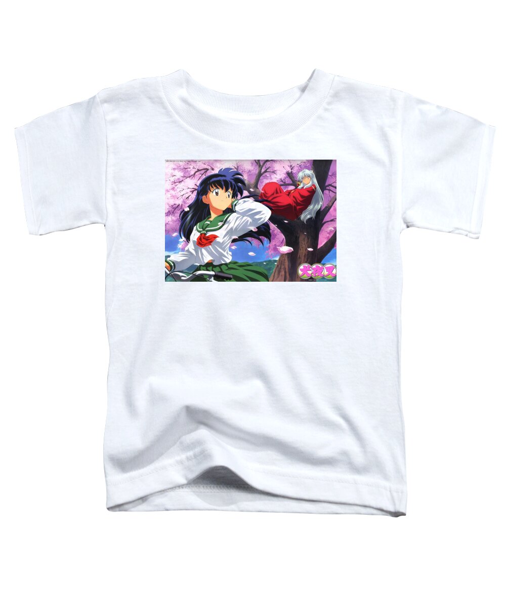 Inuyasha Toddler T-Shirt featuring the digital art InuYasha by Maye Loeser