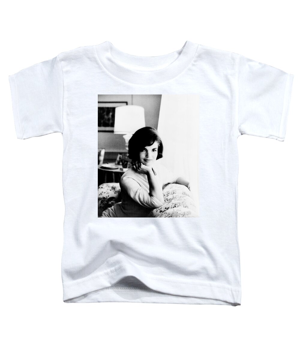 Jacqueline Toddler T-Shirt featuring the photograph Jacqueline by Benjamin Yeager