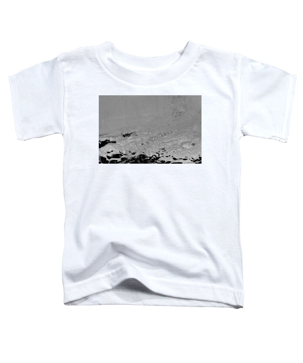  White Toddler T-Shirt featuring the photograph Kalt by Andy Bucaille
