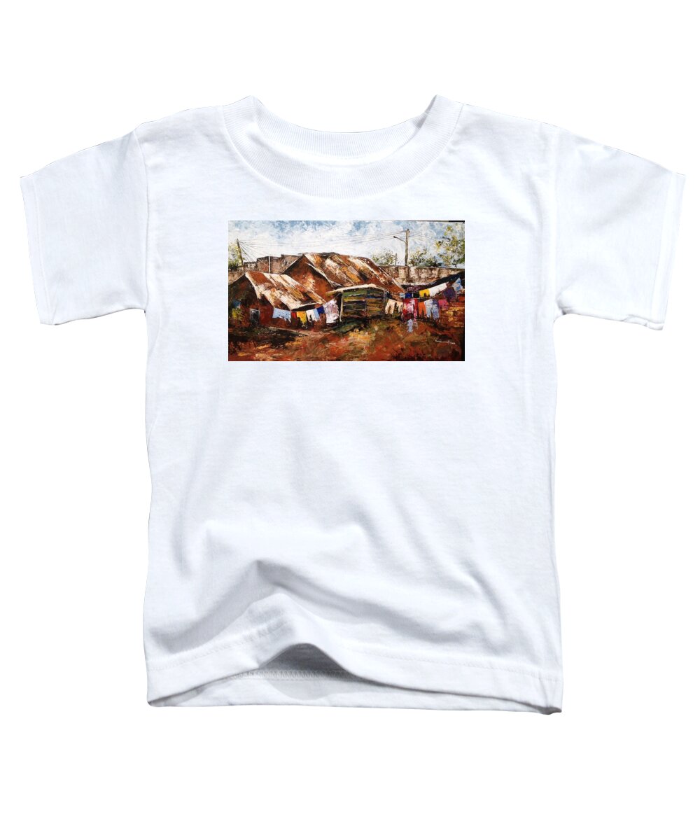 Katanga Slum Toddler T-Shirt by ahmed -