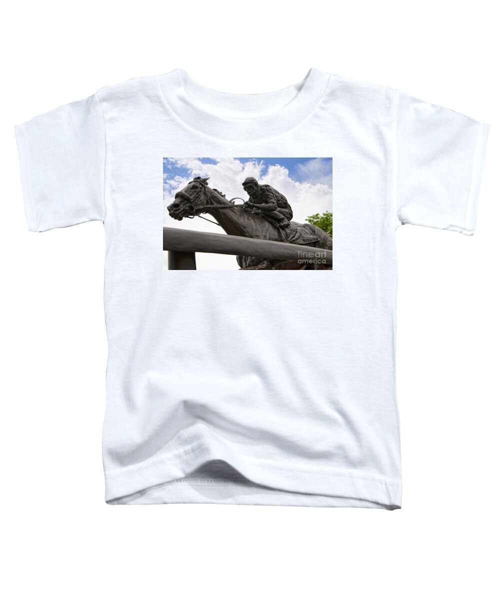 Kentucky Toddler T-Shirt featuring the photograph Kentucky Derby Winner by Brenda Kean