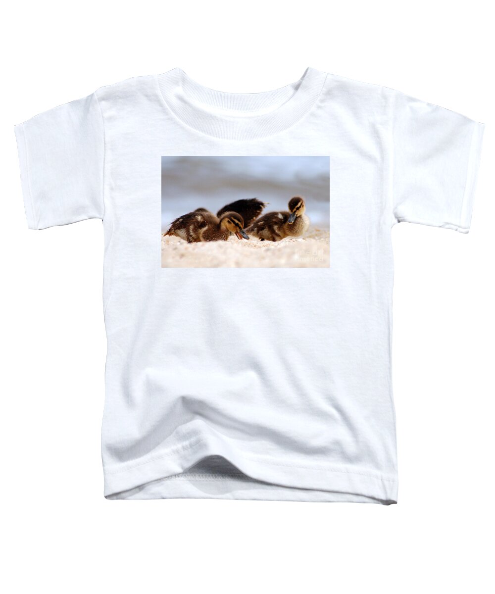 Clay Toddler T-Shirt featuring the photograph Kids Will Play by Clayton Bruster
